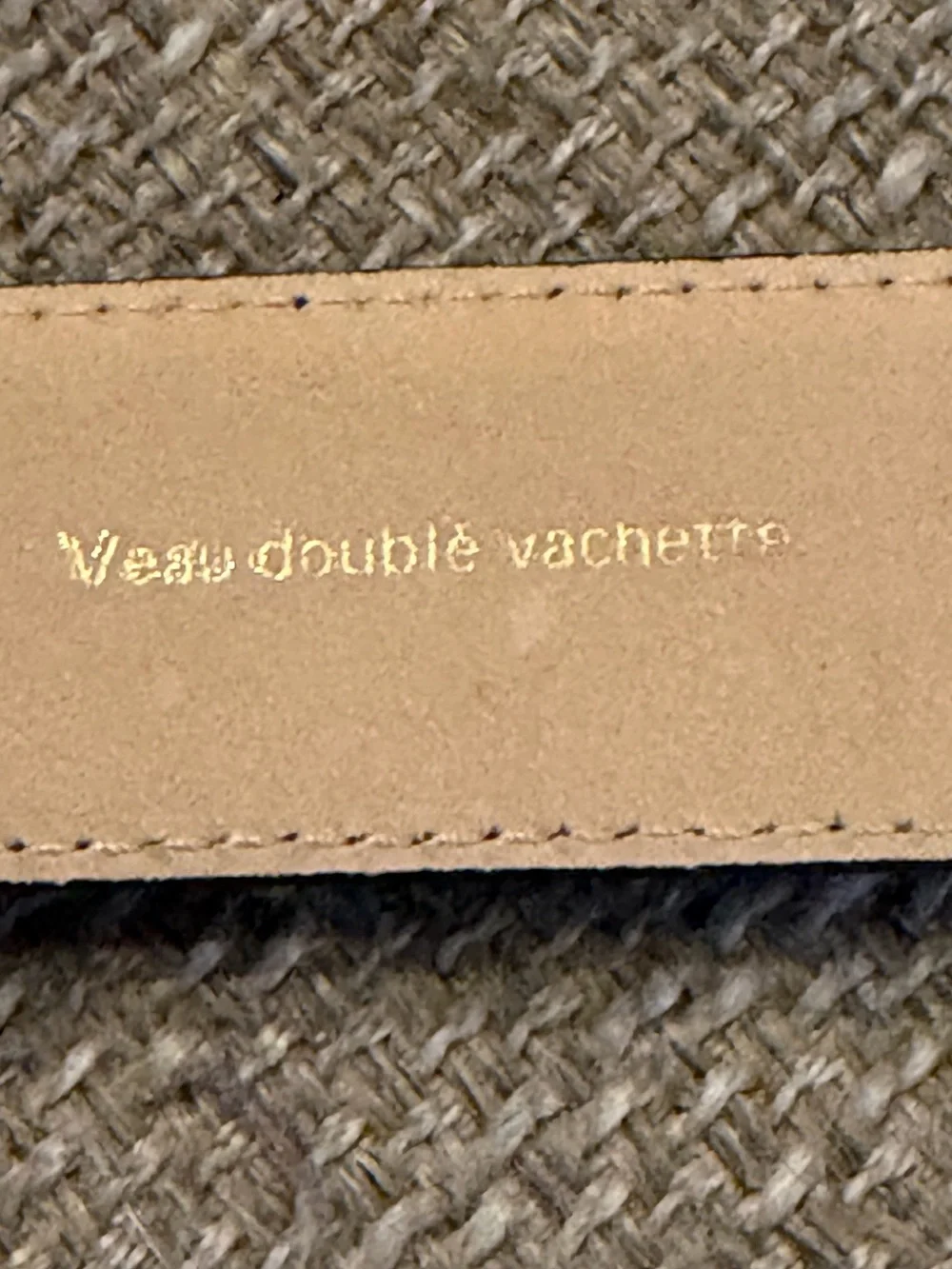 EUC - Longchamp Vintage Navy Leather Belt with Silver Buckle & Hardware